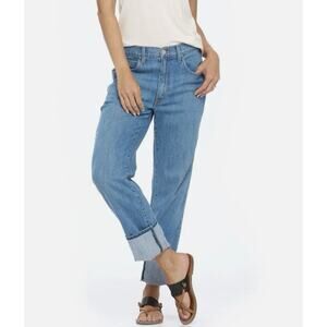 Aviator Relaxed Boyfriend Jeans Size 36 Stretch Denim Comfort Travel USA 39x31